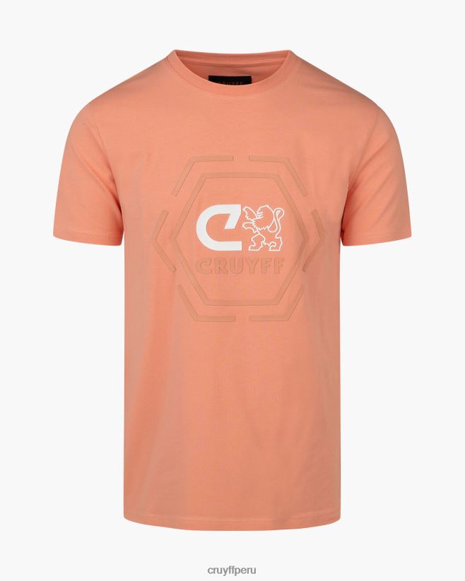 educación física Cruyff camiseta kane coral 42TR2041 hombres camiseta