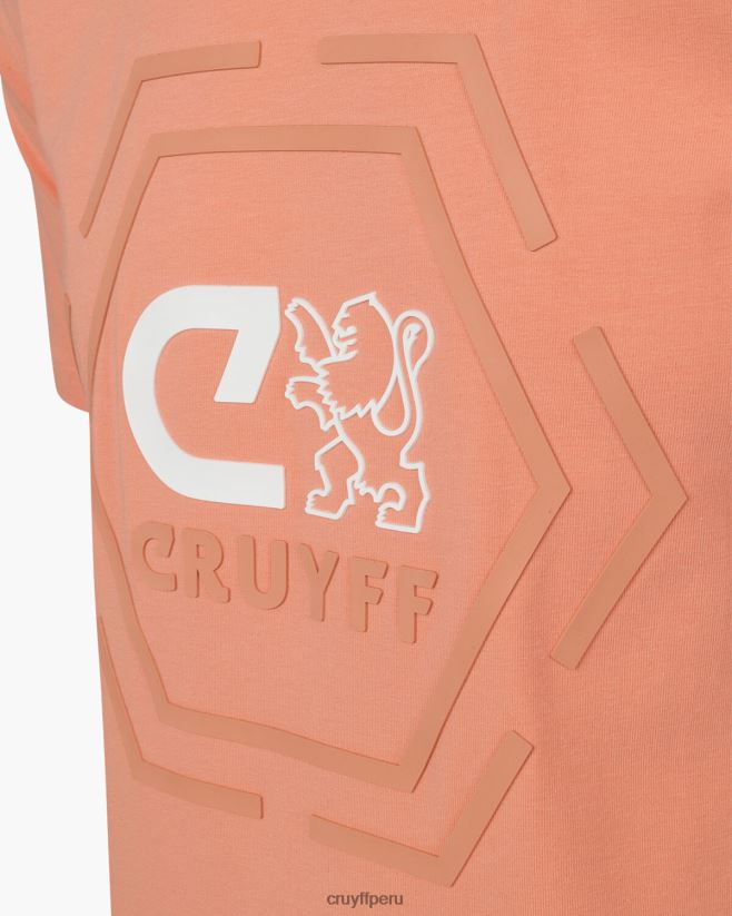 educación física Cruyff camiseta kane coral 42TR2041 hombres camiseta