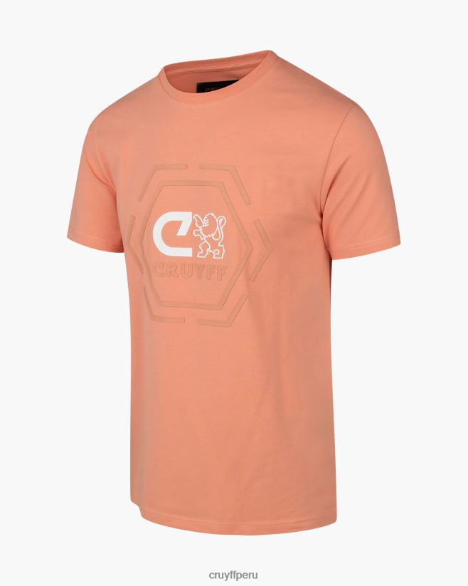 educación física Cruyff camiseta kane coral 42TR2041 hombres camiseta