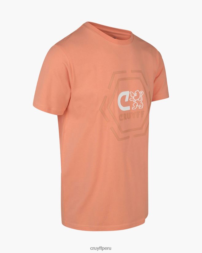 educación física Cruyff camiseta kane coral 42TR2041 hombres camiseta
