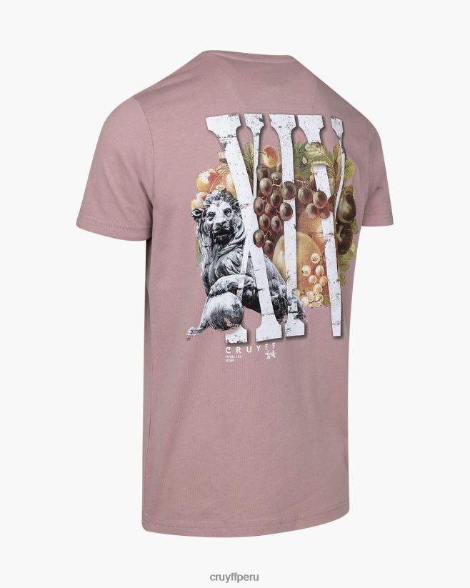 educación física Cruyff camiseta mauro rosa 42TR20866 hombres camiseta