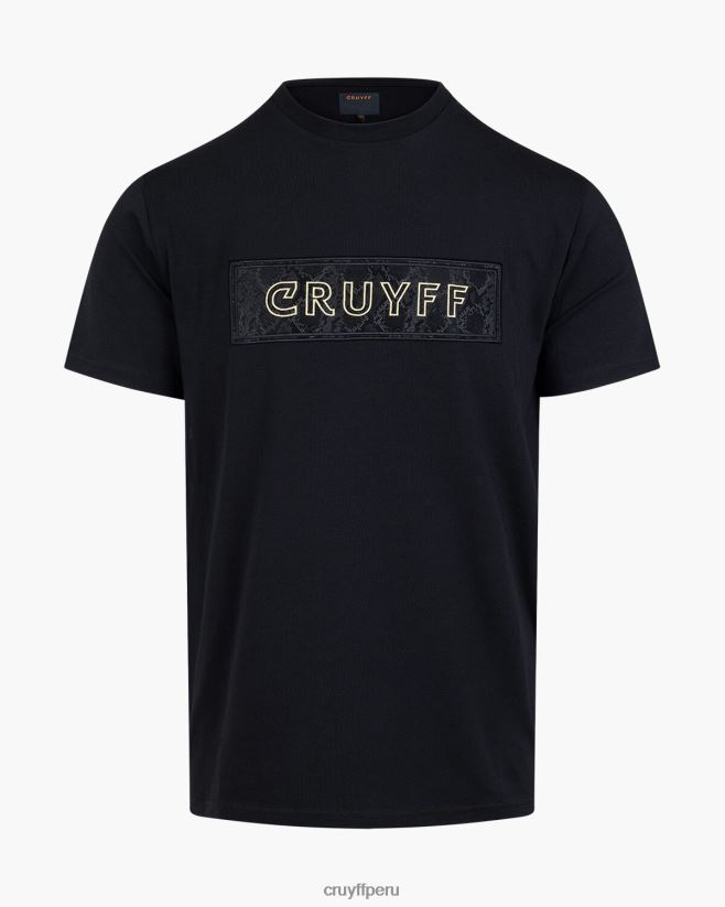 educación física Cruyff camiseta sin mangas negro 42TR20391 hombres camiseta