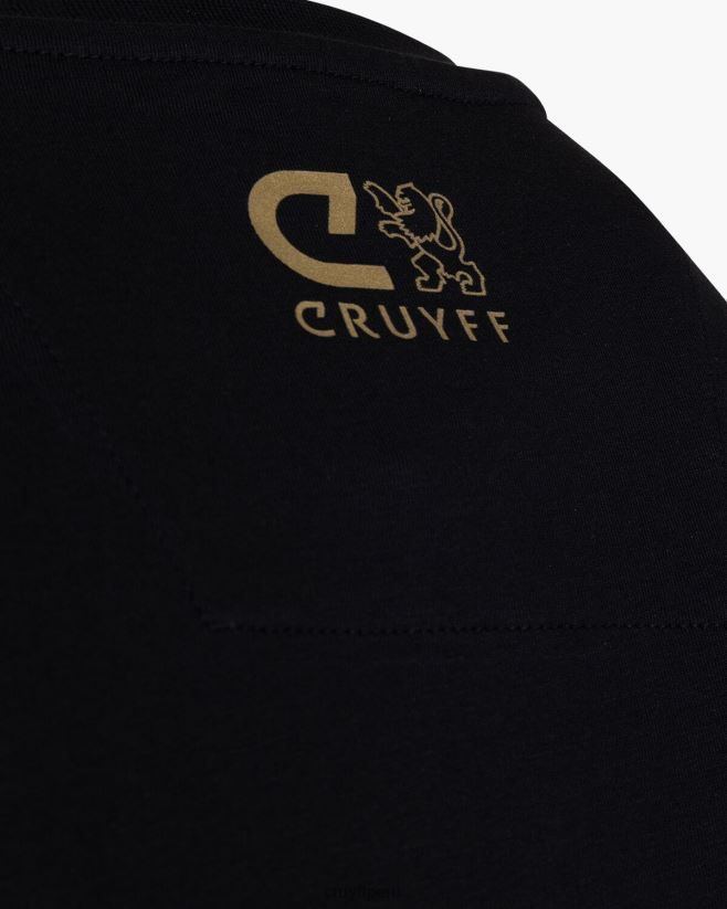 educación física Cruyff camiseta sin mangas negro 42TR20391 hombres camiseta