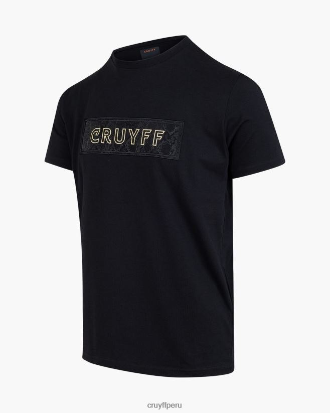 educación física Cruyff camiseta sin mangas negro 42TR20391 hombres camiseta