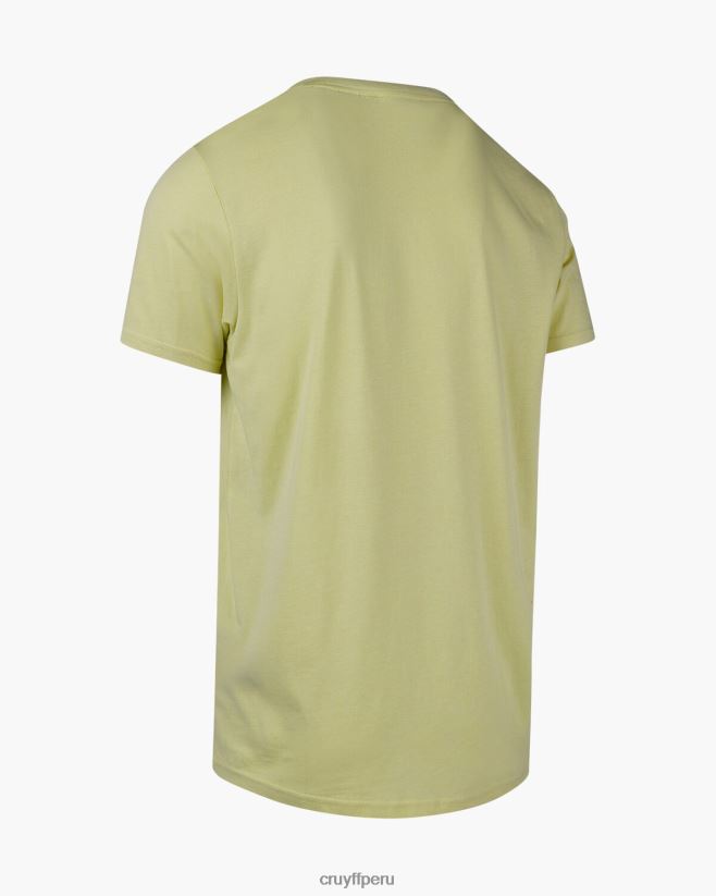 educación física Cruyff camiseta ximo amarillo 42TR20828 hombres camiseta