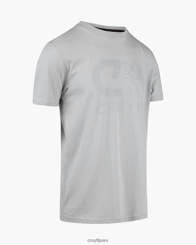 educación física Cruyff camiseta ximo blanco 42TR20827 hombres camiseta