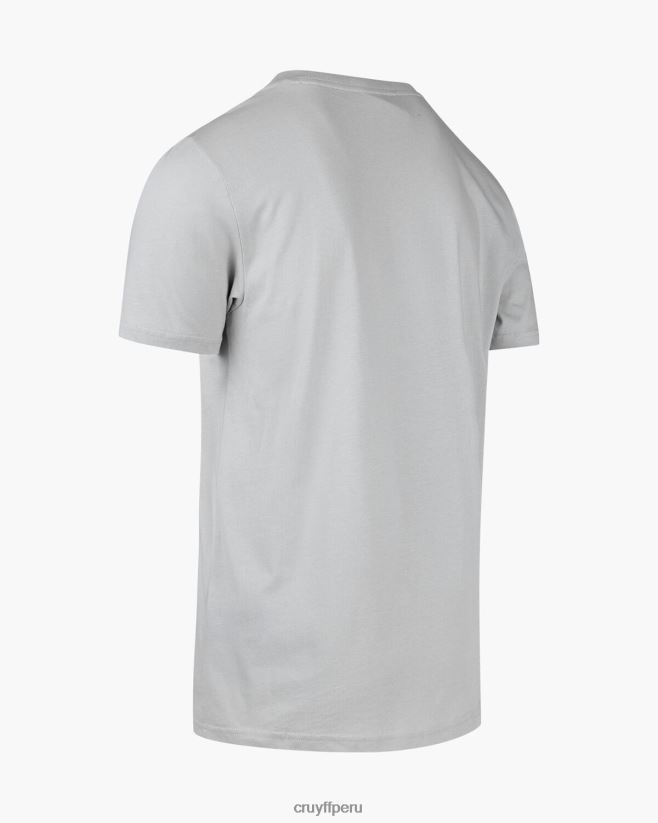 educación física Cruyff camiseta ximo blanco 42TR20827 hombres camiseta
