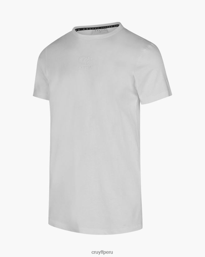 educación física Cruyff hernando tee blanco 42TR20893 hombres camiseta