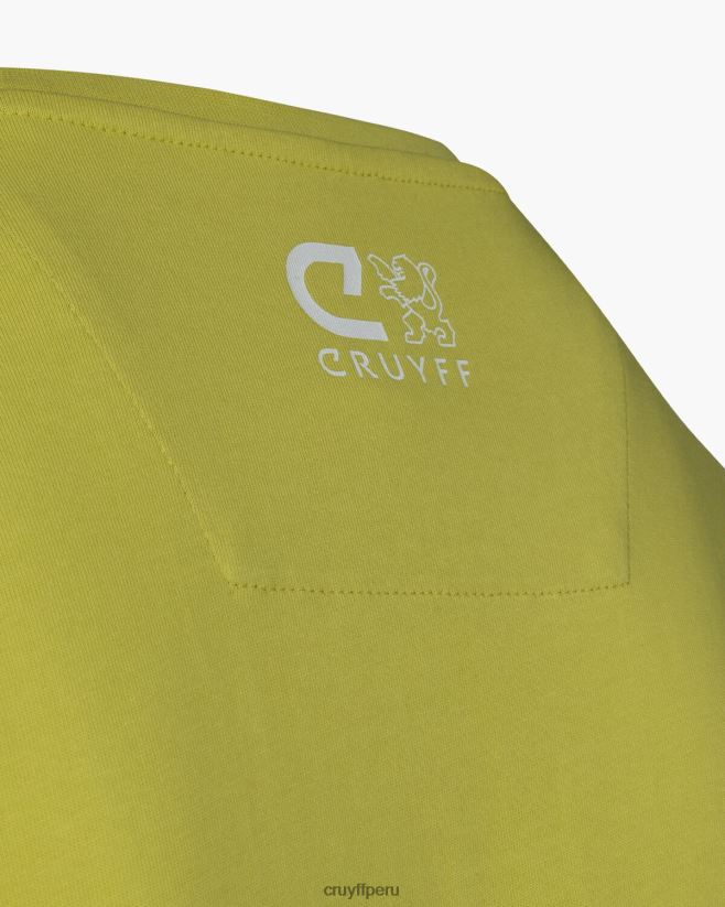 educación física Cruyff Álvaro tee amarillo 42TR20849 hombres camiseta