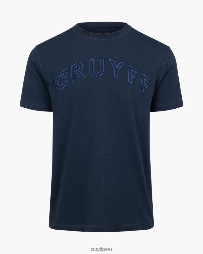 educación física Cruyff milo camiseta noches azules 42TR2059 hombres camiseta