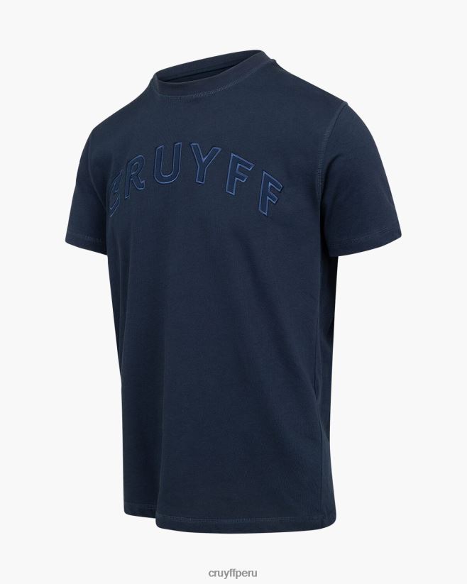 educación física Cruyff milo camiseta noches azules 42TR2059 hombres camiseta