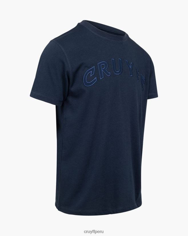 educación física Cruyff milo camiseta noches azules 42TR2059 hombres camiseta