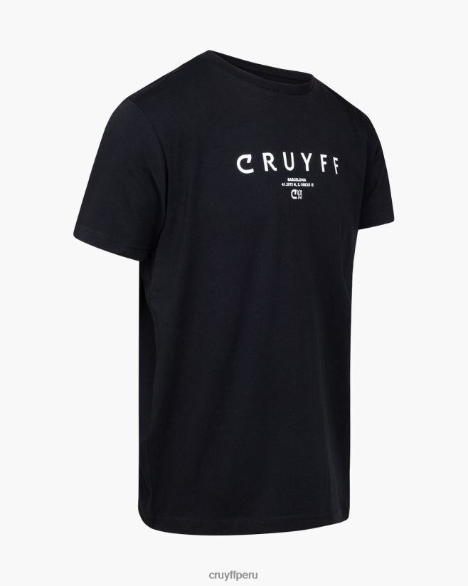 educación física Cruyff pack ciudad tee bcn negro 42TR20644 hombres camiseta