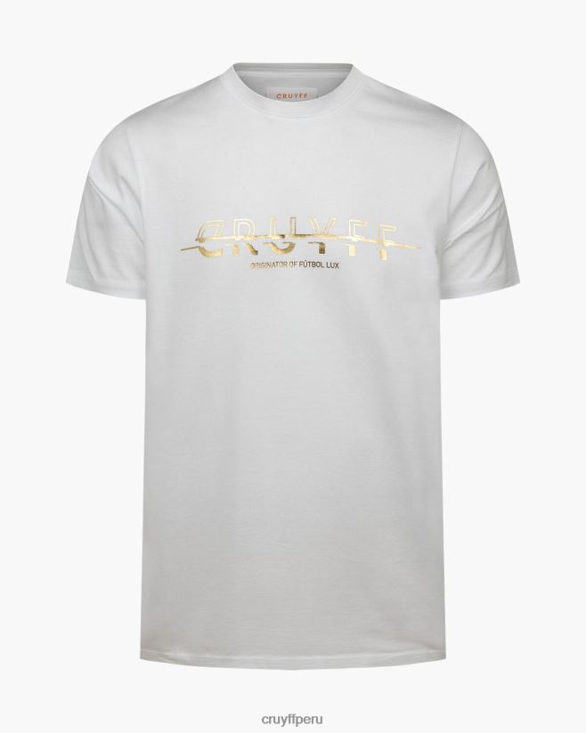 educación física Cruyff set Oro blanco 42TR20197 hombres camiseta