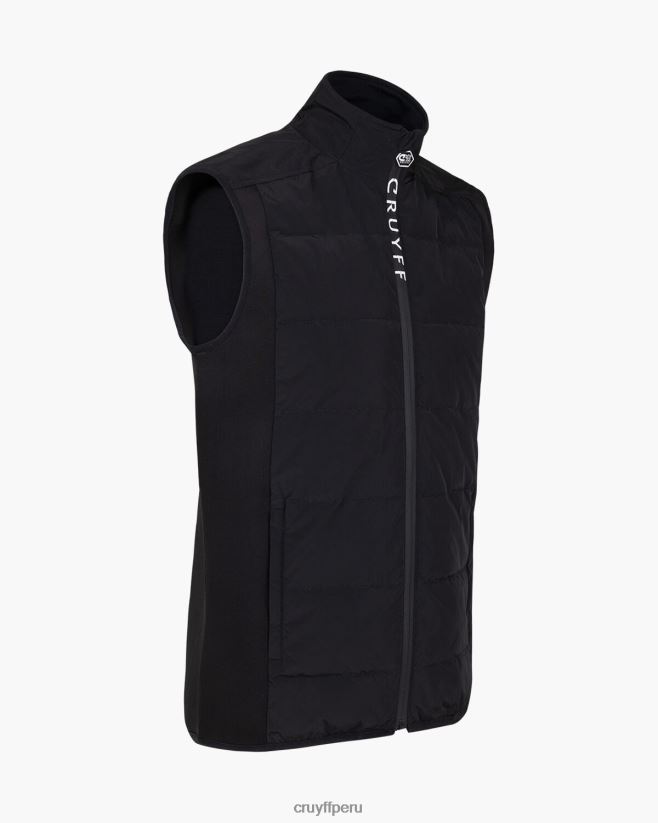 educación física Cruyff calentador de cuerpo seul negro 42TR20696 hombres chaleco