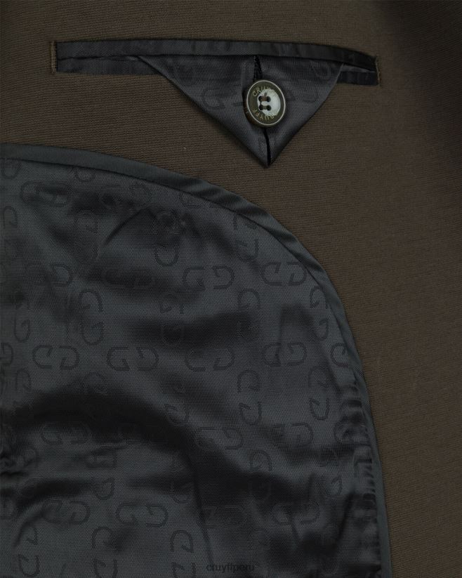 educación física Cruyff chaqueta domenec verde 42TR20768 hombres chaqueta de sport