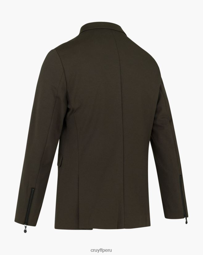 educación física Cruyff chaqueta domenec verde 42TR20768 hombres chaqueta de sport