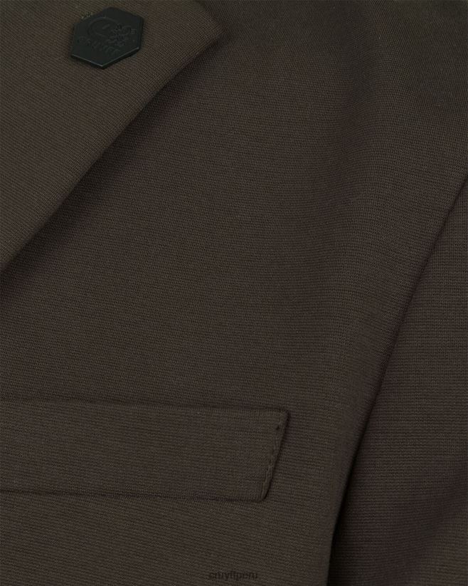 educación física Cruyff chaqueta domenec verde 42TR20768 hombres chaqueta de sport