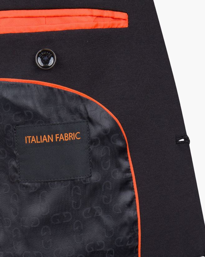 educación física Cruyff chaqueta segura negro 42TR20769 hombres chaqueta de sport