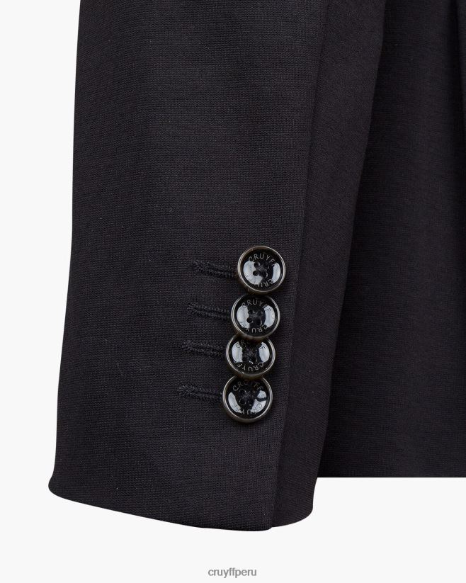 educación física Cruyff chaqueta segura negro 42TR20769 hombres chaqueta de sport