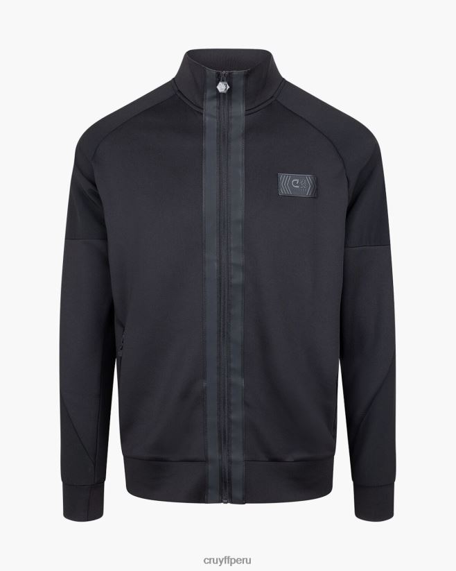 educación física Cruyff camiseta de buceo morera negro 42TR20780 hombres chaqueta