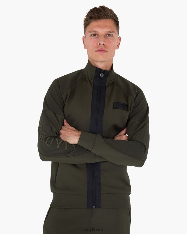 educación física Cruyff camiseta de buceo morera verde 42TR20781 hombres chaqueta