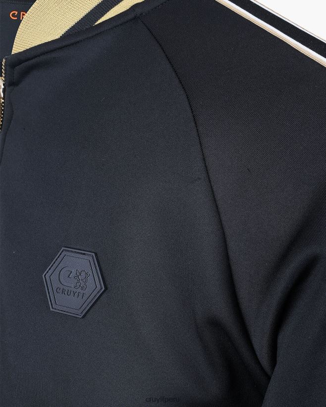 educación física Cruyff camiseta de buceo santino negro 42TR20554 hombres chaqueta