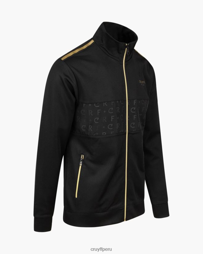 educación física Cruyff camiseta de chándal gregorio negro 42TR2033 hombres chaqueta