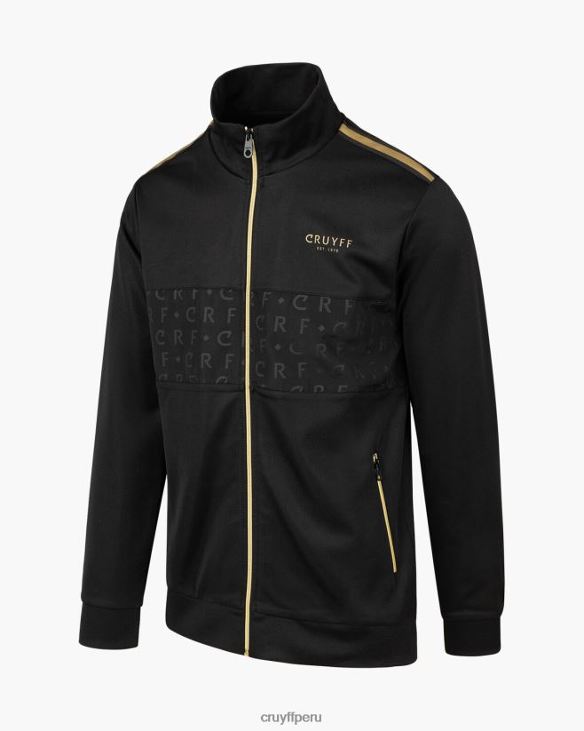 educación física Cruyff camiseta de chándal gregorio negro 42TR2033 hombres chaqueta