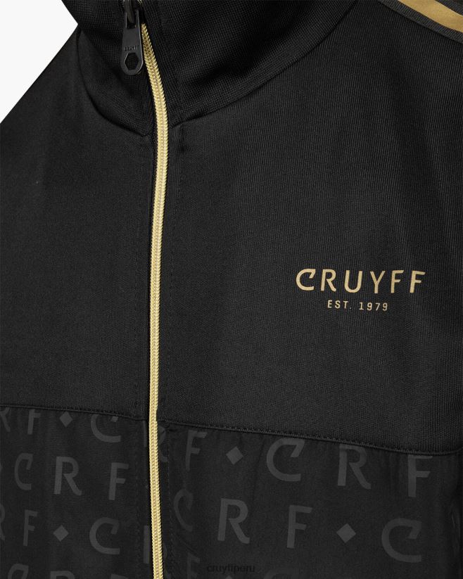 educación física Cruyff camiseta de chándal gregorio negro 42TR2033 hombres chaqueta
