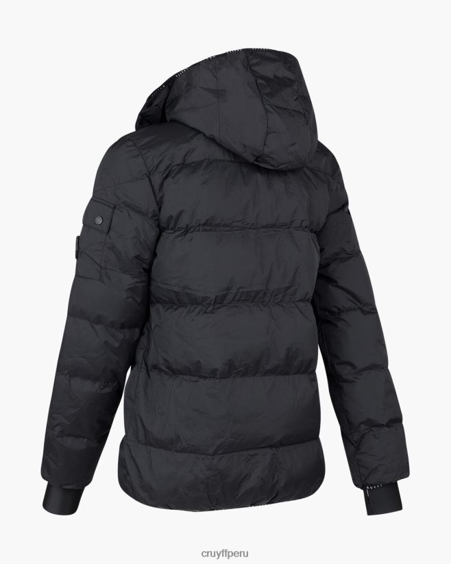 educación física Cruyff chaqueta acolchada galvez negro 42TR20763 hombres chaqueta