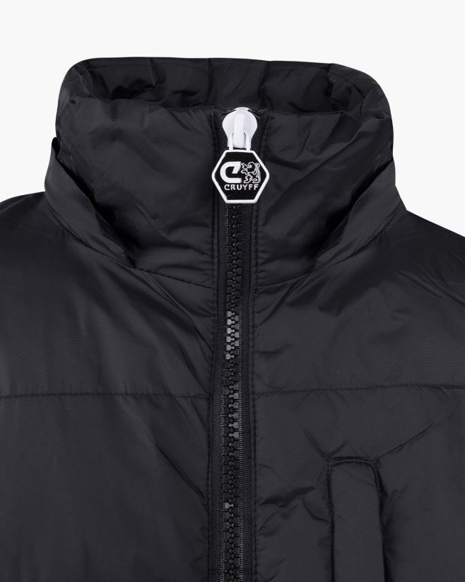 educación física Cruyff chaqueta acolchada galvez negro 42TR20763 hombres chaqueta