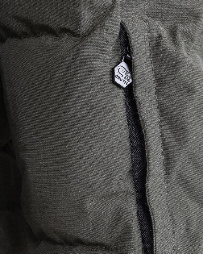 educación física Cruyff chaqueta acolchada kilian verde 42TR20765 hombres chaqueta