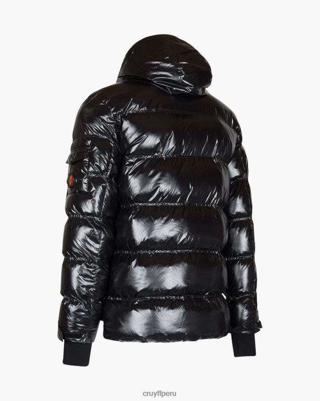 educación física Cruyff chaqueta acolchada trentini negro 42TR20790 hombres chaqueta