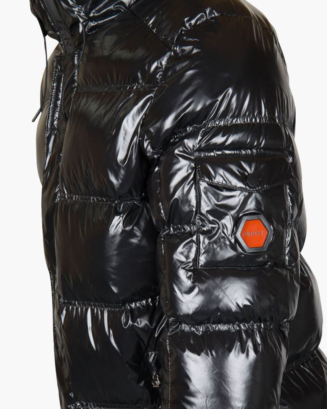 educación física Cruyff chaqueta acolchada trentini negro 42TR20790 hombres chaqueta