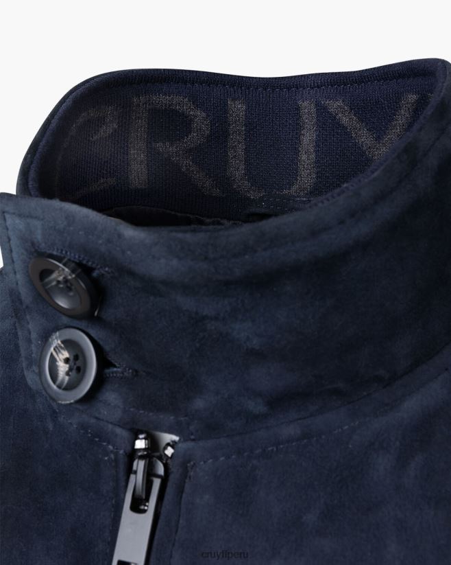 educación física Cruyff chaqueta harrington de ante dante Armada 42TR20685 hombres chaqueta