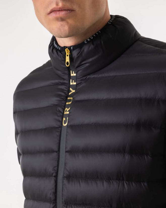 educación física Cruyff chaqueta perdu negro 42TR20475 hombres chaqueta