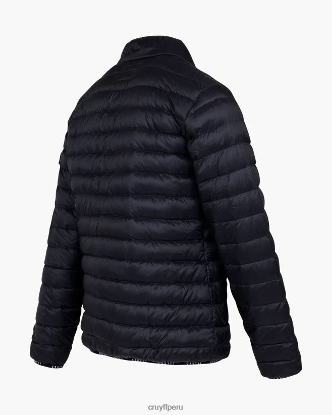 educación física Cruyff chaqueta perdu negro 42TR20475 hombres chaqueta