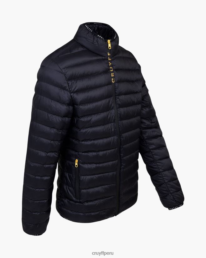 educación física Cruyff chaqueta perdu negro 42TR20475 hombres chaqueta