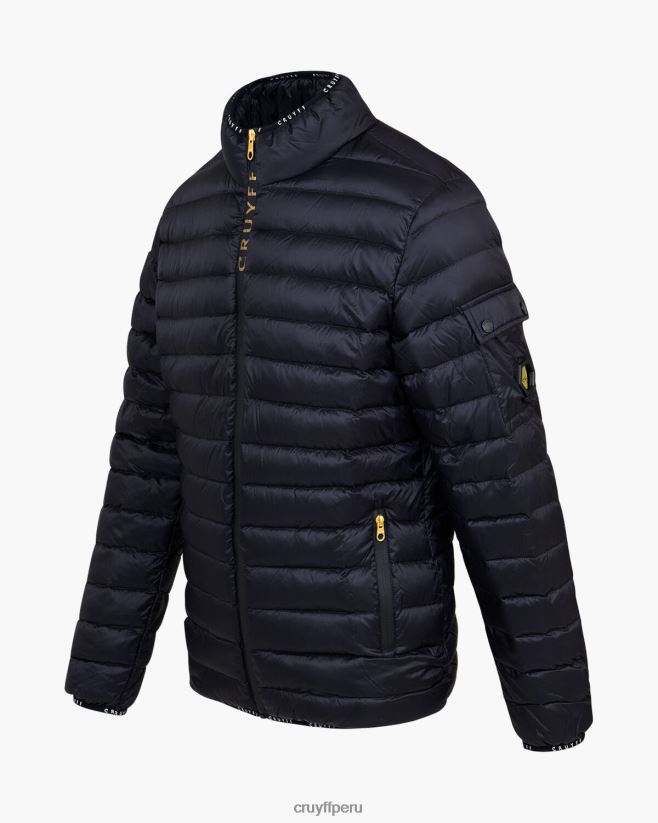 educación física Cruyff chaqueta perdu negro 42TR20475 hombres chaqueta