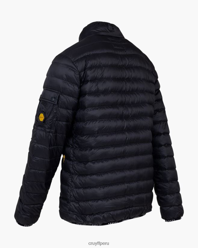 educación física Cruyff chaqueta perdu negro 42TR20475 hombres chaqueta