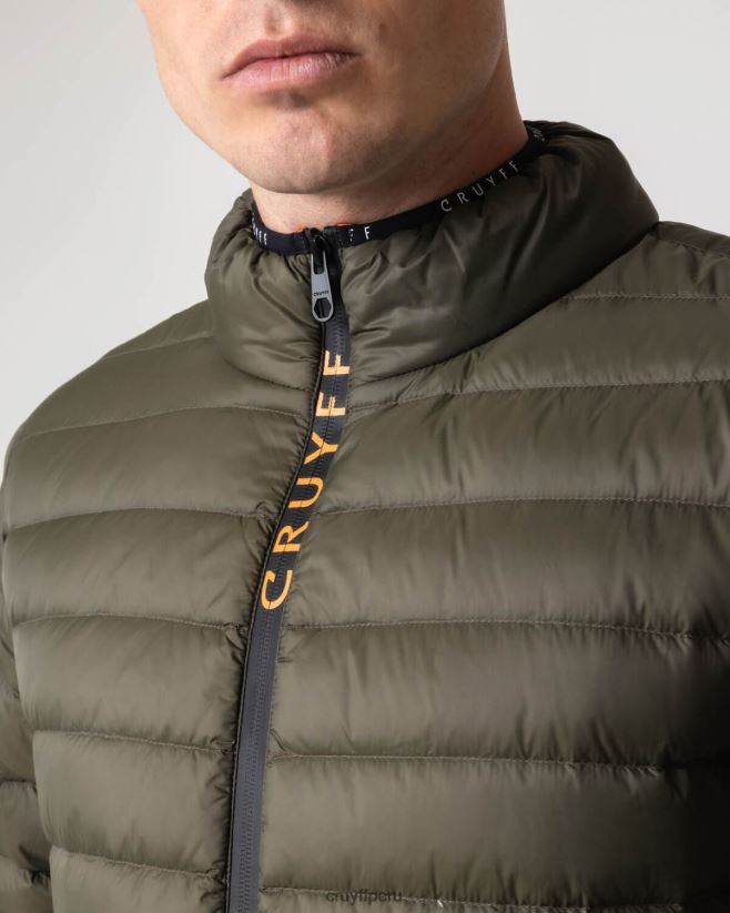 educación física Cruyff chaqueta perdu verde 42TR20476 hombres chaqueta