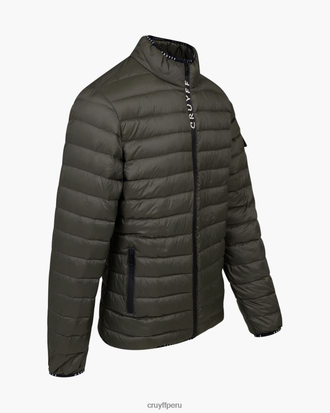 educación física Cruyff chaqueta perdu verde 42TR20476 hombres chaqueta