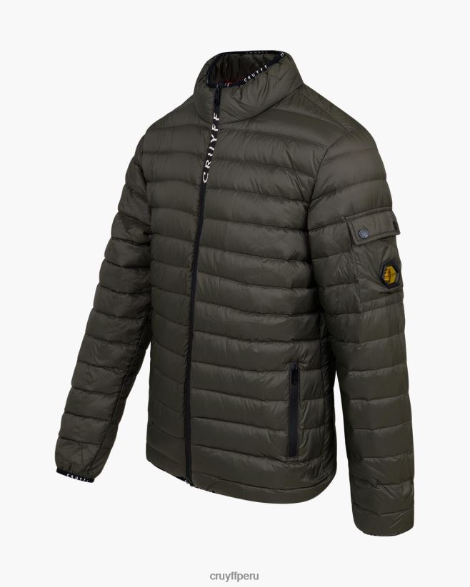 educación física Cruyff chaqueta perdu verde 42TR20476 hombres chaqueta