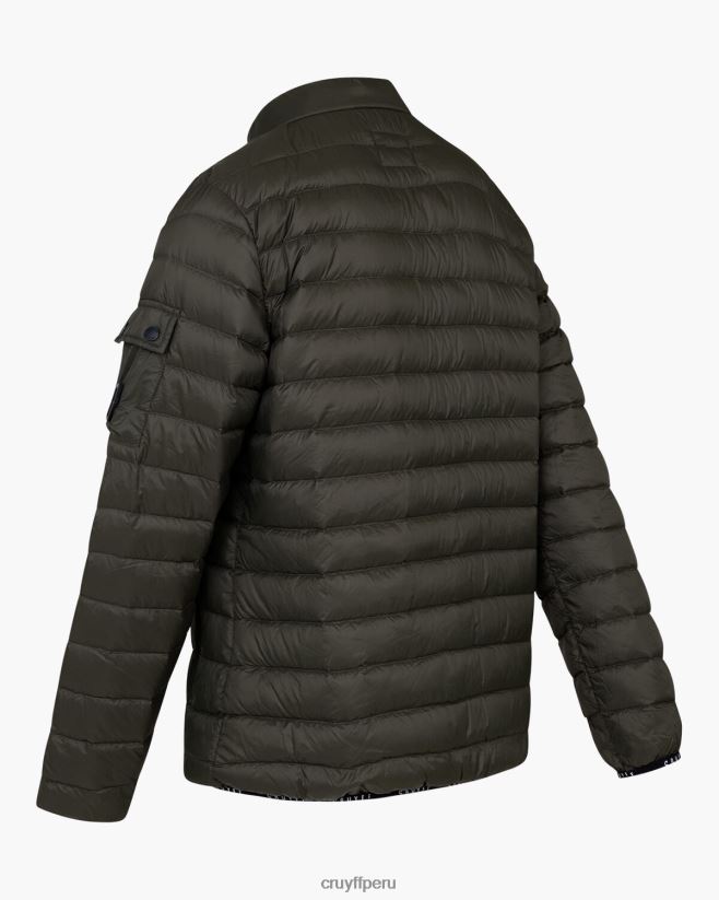 educación física Cruyff chaqueta perdu verde 42TR20476 hombres chaqueta