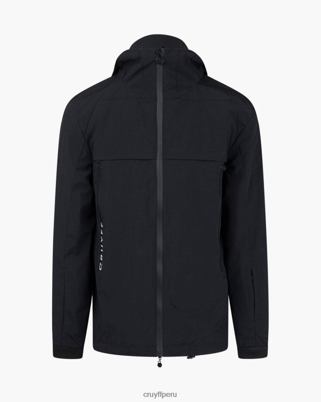 educación física Cruyff chaqueta praga negro 42TR20682 hombres chaqueta