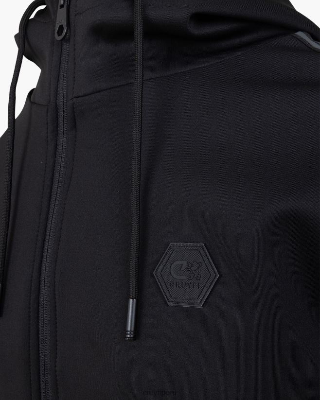 educación física Cruyff joel camiseta de buceo negro 42TR20416 hombres chaqueta