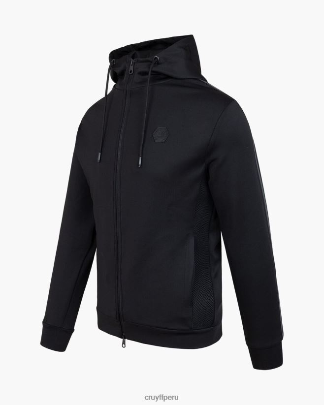 educación física Cruyff joel camiseta de buceo negro 42TR20416 hombres chaqueta