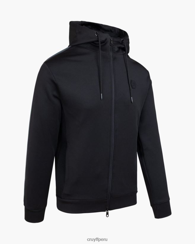 educación física Cruyff joel camiseta de buceo negro 42TR20416 hombres chaqueta