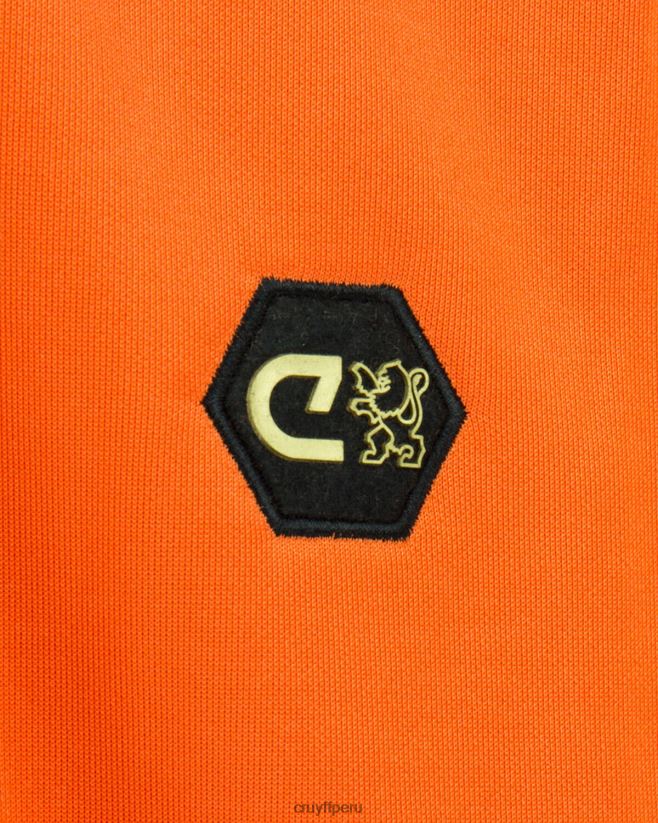 educación física Cruyff sudadera copa del mundo 1974 naranja 42TR20868 hombres chaqueta